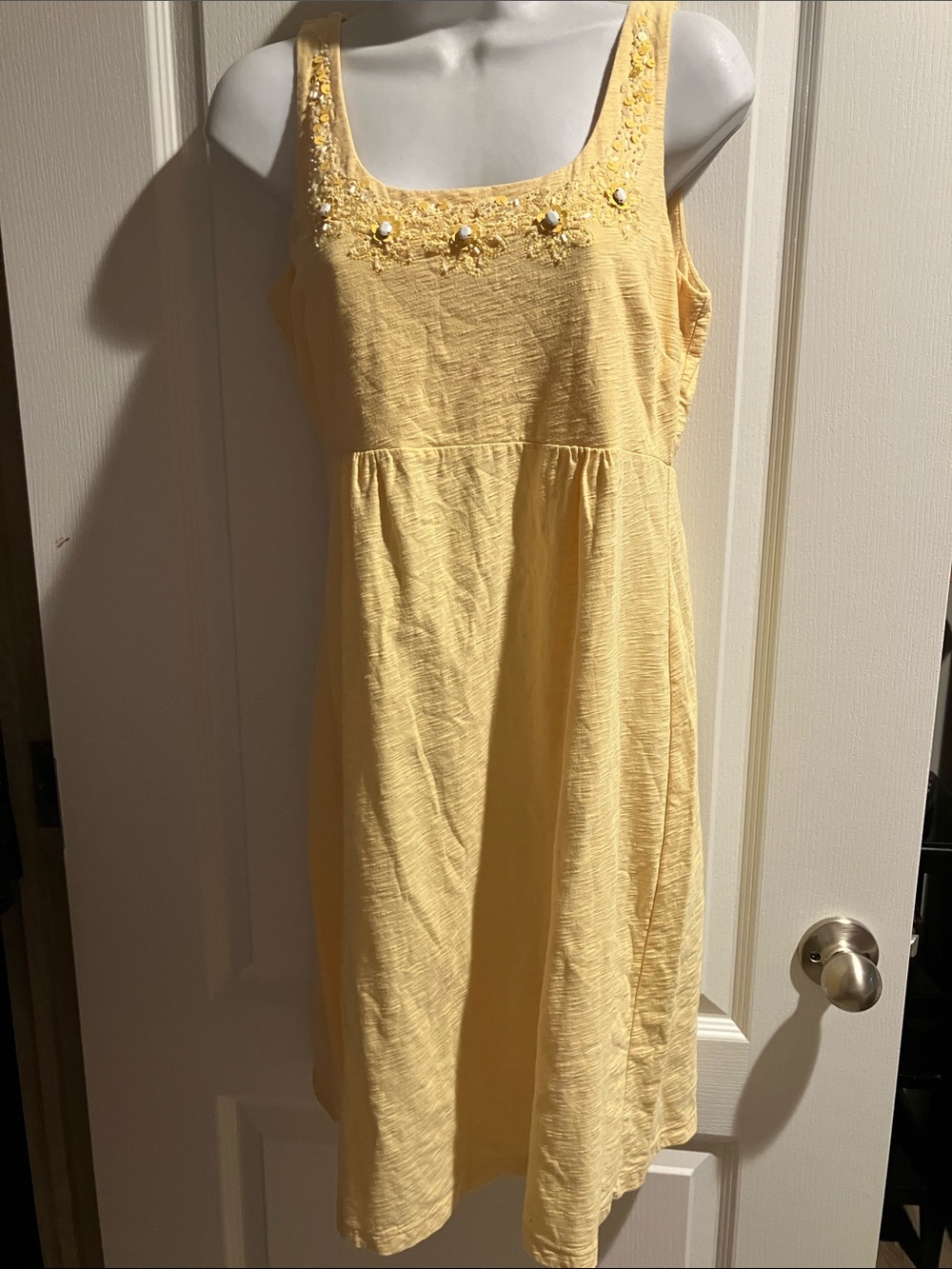 Tommy Bahama Yellow Floral-Embellished women’s ' Sundress